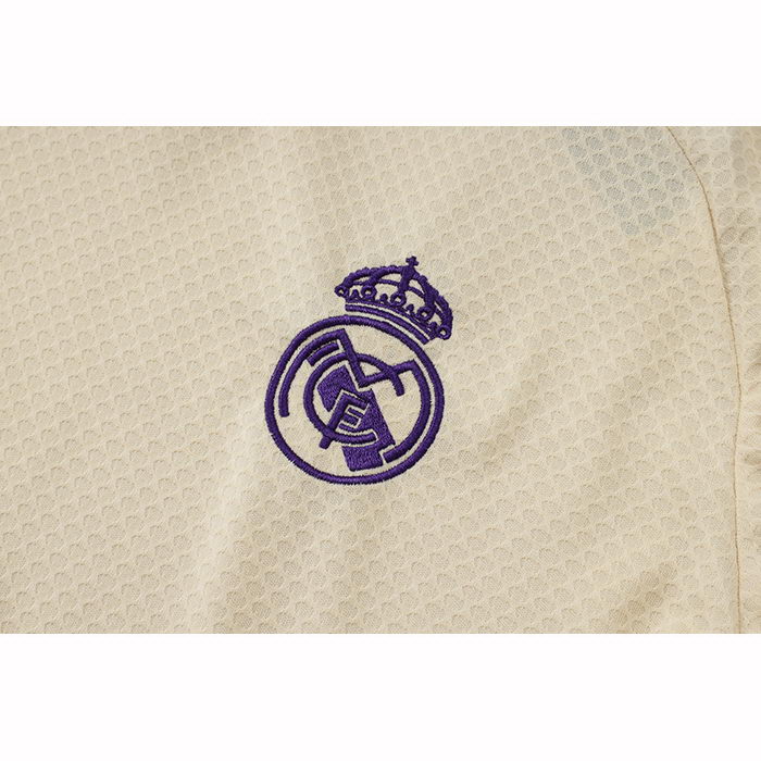 Chandal del Real Madrid Manga Corta 25-26 Amarillo - Pantalon Corto